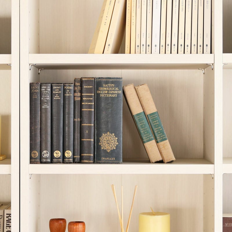 [1段10kgの耐荷重]一枚当たりの移動棚と底板はそれぞれ10kgの耐荷重。たっぷり収納できます。※画像はTNL-19859-WH