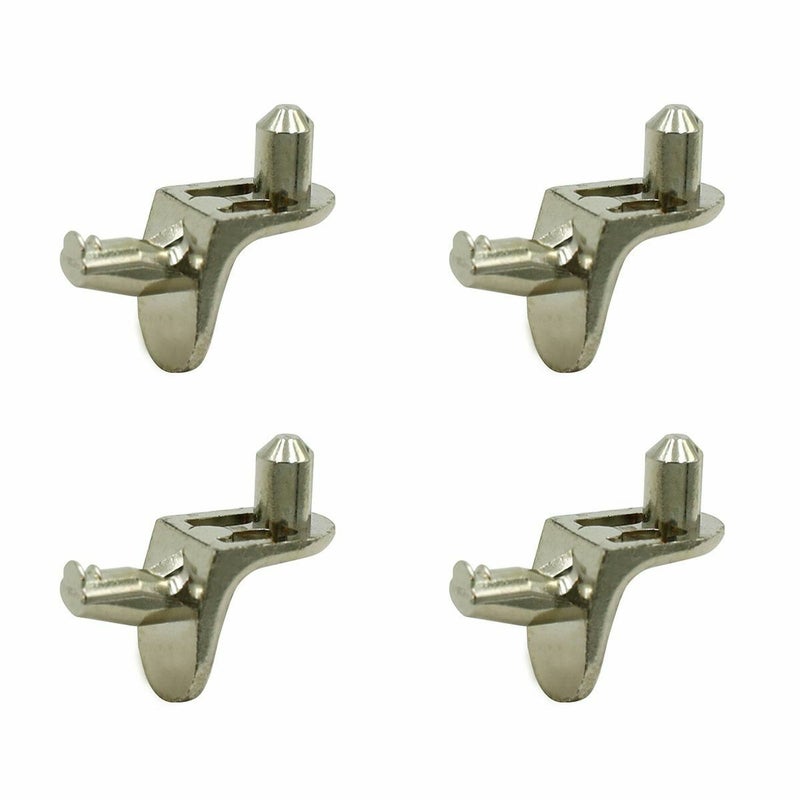 [移動棚用 棚受け金具（ダボ）付き]専用の棚受け金具（ダボ）が4つ付属します。SHIRAIオリジナルの棚受け金具は、棚板を取りつけることでラック全体の強度を高める効果があります。