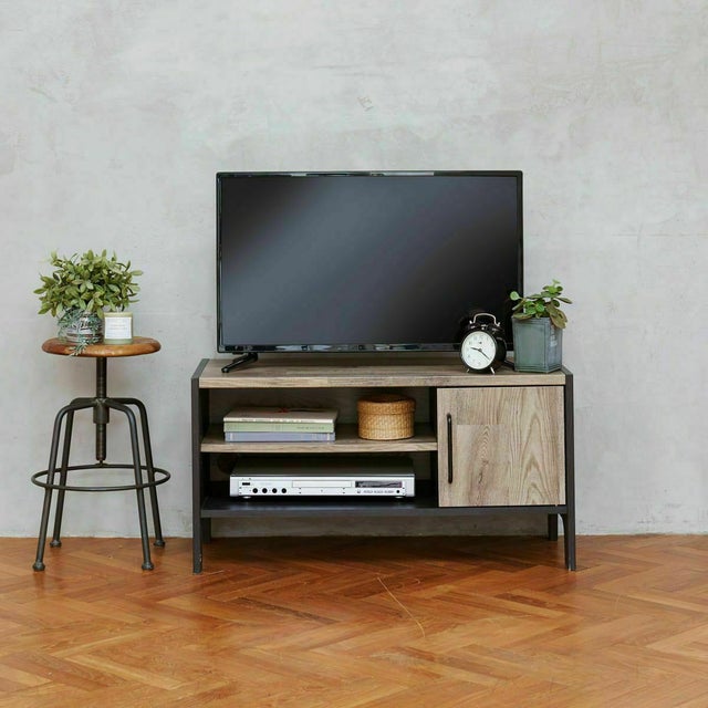 テレビ台 幅88cm 高さ45cm ブラウン ブラック 32V型対応 組み立て簡単 