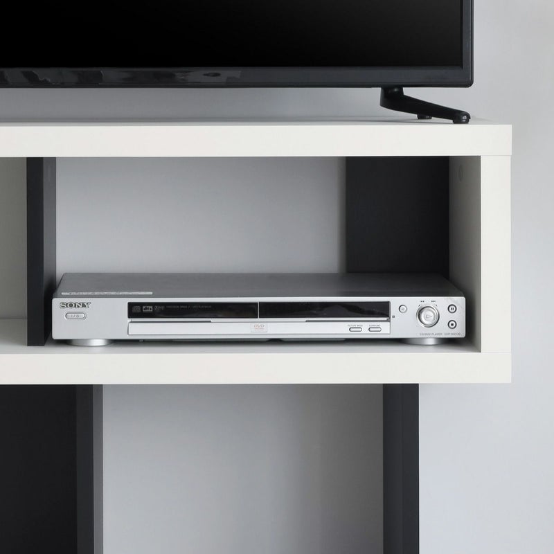 [AV機器・ゲーム機の収納]DVDレコーダーやゲーム機は中棚に収納できます。