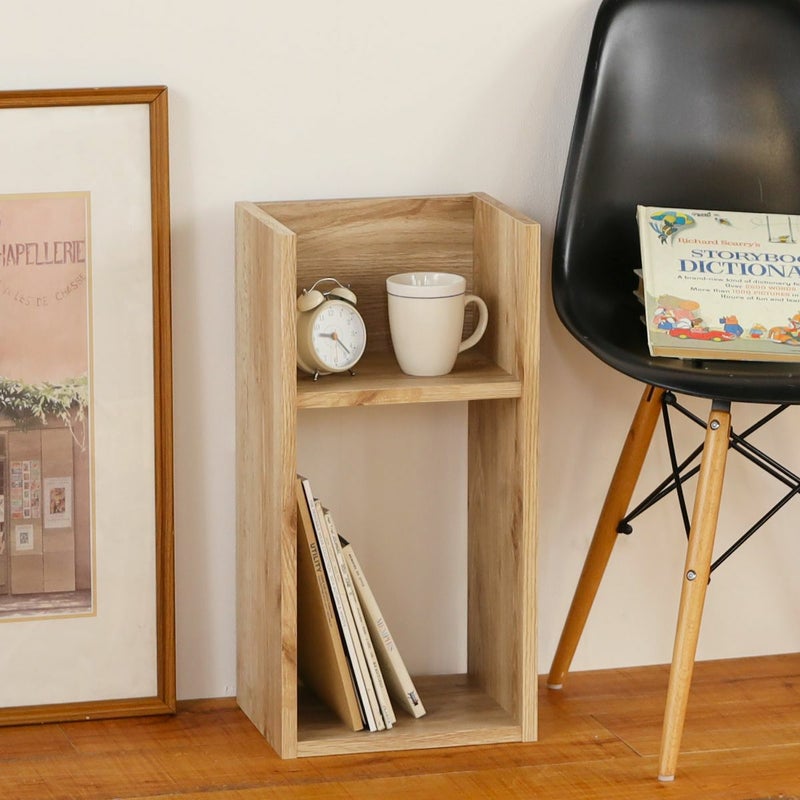 [雑誌・A4等が縦に収納できます]コの字ラックは、縦置きにした時に雑誌等が縦に整理できます。（高さ有効内寸約37.5cm）