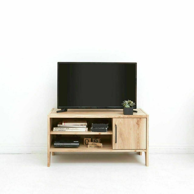 テレビ台 幅88cm 高さ45cm ビンテージナチュラル 組み立て簡単 32V型 