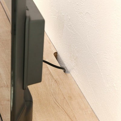 テレビなどの配線用加工