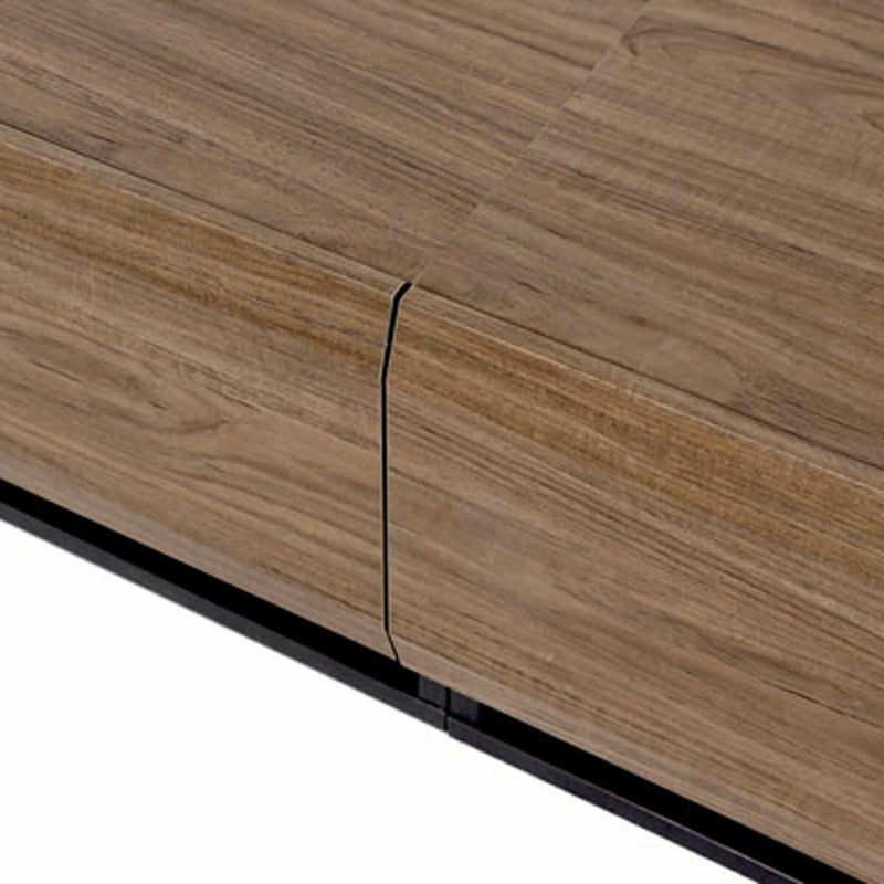 [運びやすい梱包サイズ]幅180cm商品の完成サイズは大型ですが、天板を2つに分ける事により、梱包時には運びやすい大きさになっています。