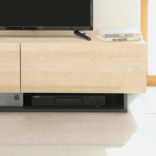 テレビ台 幅120cm 高さ36cm ナチュラルブラウン 50V型対応 木質感の 