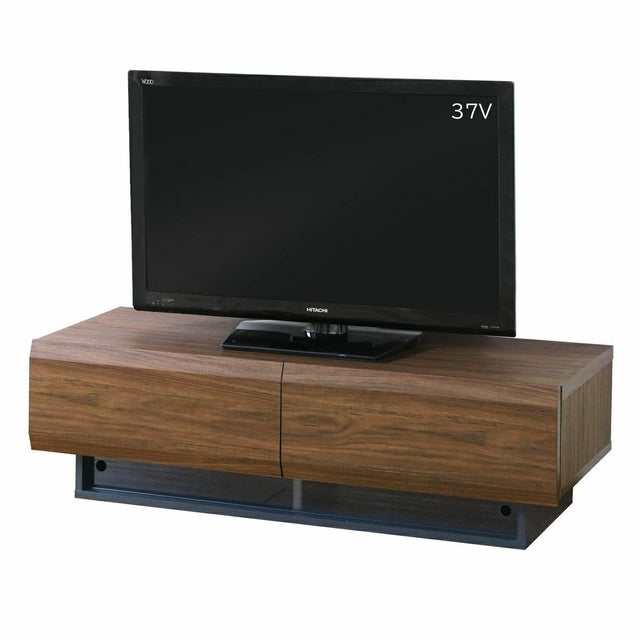 テレビ台 幅120cm 高さ36cm ダークブラウン 50V型対応 木質感のある 