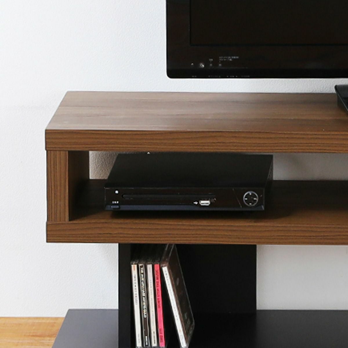 テレビ台 幅121cm 高さ35cm ダークブラウン 50V型対応 TVボード