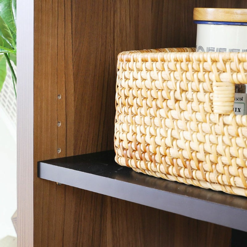 [移動棚]移動棚は3cm間隔で高さを調節可能。4段階で調節できます。