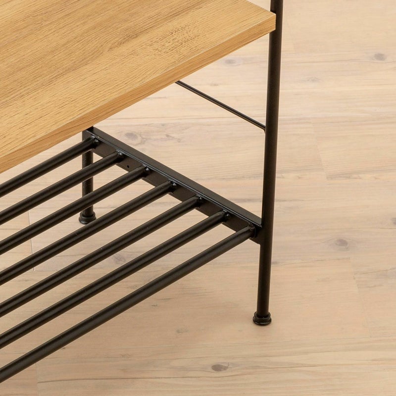 [スタイリッシュな鉄]ブラック色がタフな印象を残しつつ、細くて丸みのある形がスタイリッシュな印象です。