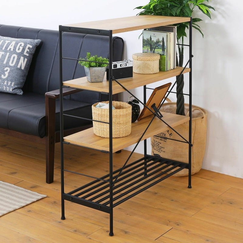 [背面化粧あり]背面も化粧がされているので、背面を壁につけずに使用することができます。