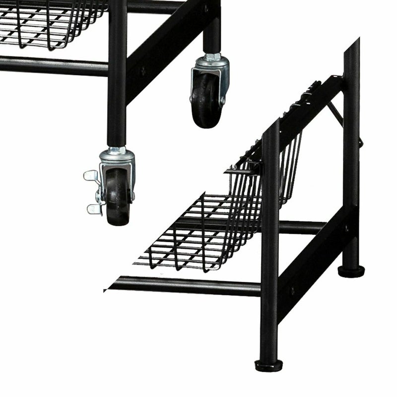 [キャスター&アジャスターの2WAY]キャスターとアジャスターの両方が付属しています。使用場所や用途に合わせて、好きな方を取り付けて使えます。