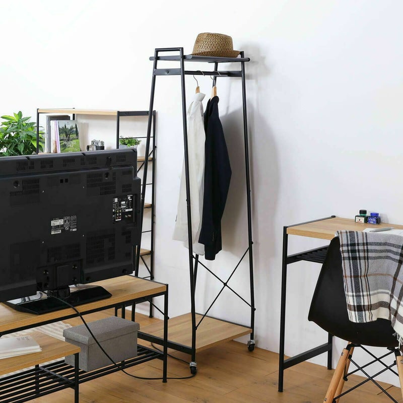 [背面化粧あり]背面も化粧がされているので、背面を壁につけずに使用することができます。