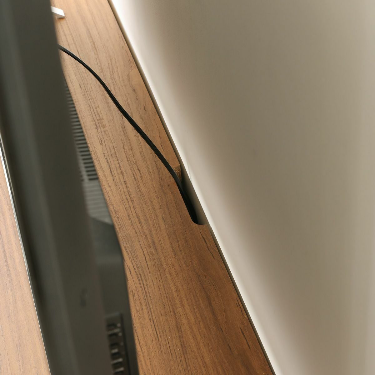 テレビ台 幅150cm 高さ36cm ダークブラウン 65V型対応 木質感のある