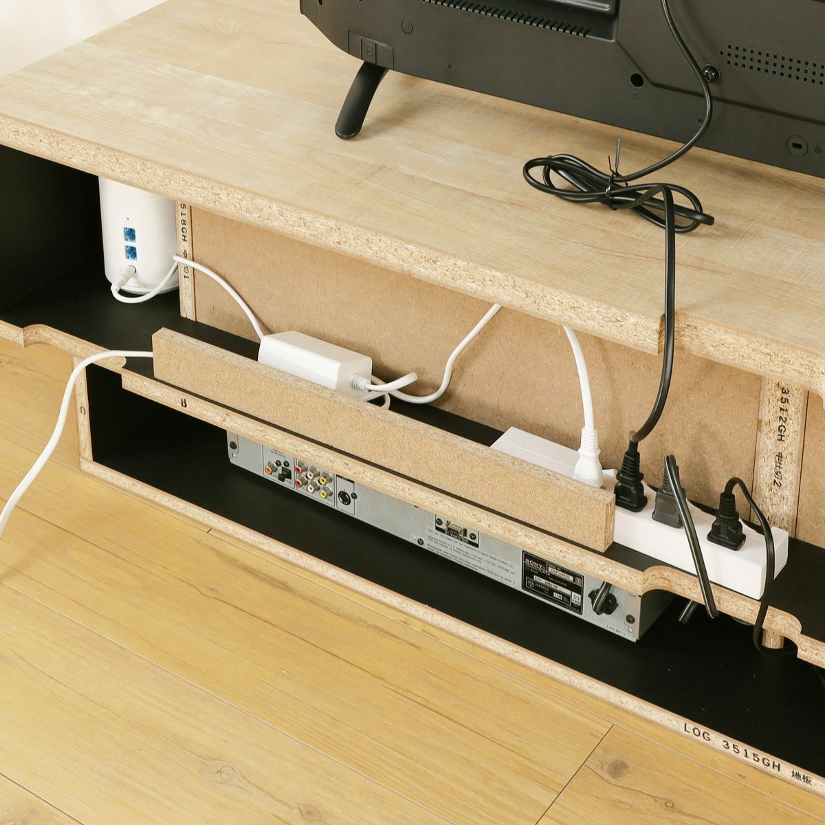 テレビ台 幅150cm 高さ36cm ナチュラルブラウン 65V型対応 ログーノ テレビ台 幅150cm 高さ36cm ナチュラルブラウン 65V型対応 木質感の