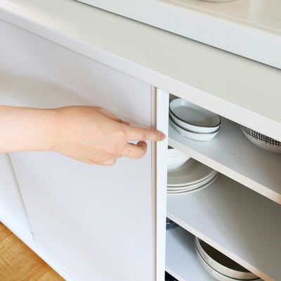 開閉スペースを取らない引き戸タイプ