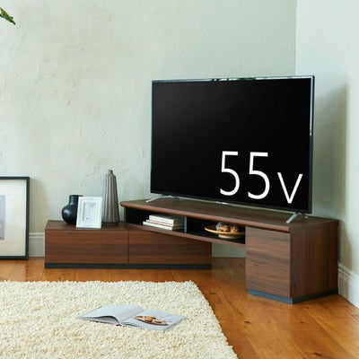 55V型までのテレビ対応伸縮テレビ台