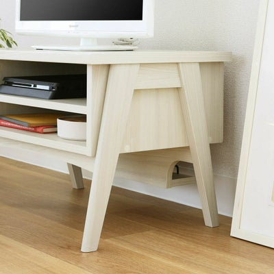 クラフト感のある脚のデザイン