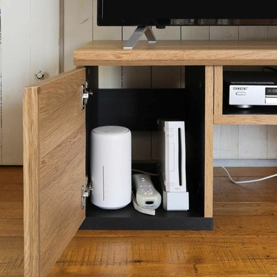 縦置きゲーム機の収納