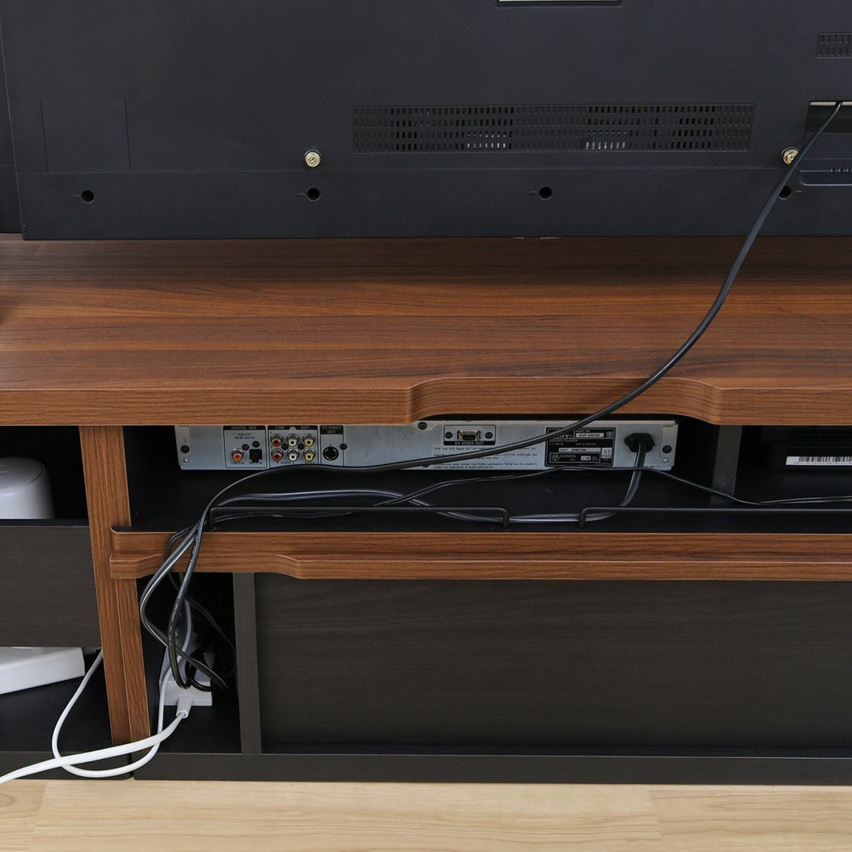 テレビ台 幅130cm 高さ39cm ナチュラルブラウン 伸縮タイプ 55V型対応