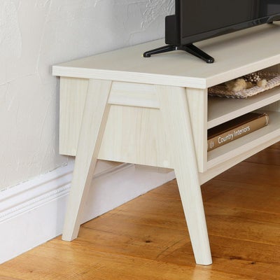 クラフト感のある脚のデザイン