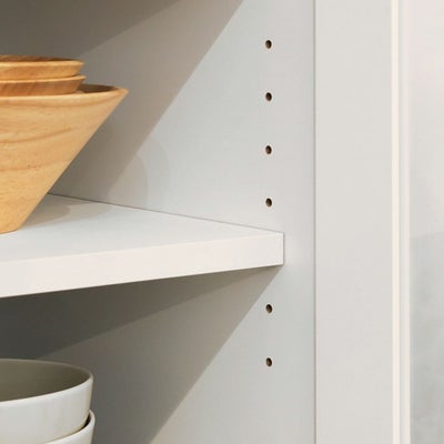 高さを調節できる移動棚