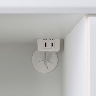 1口コンセントと配線用ゴムコーダー