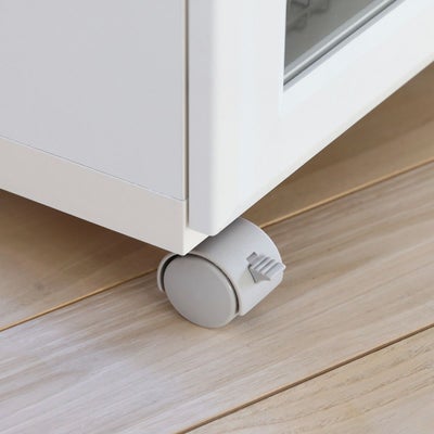 ストッパー付きキャスター