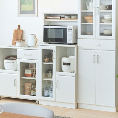 一人暮らしにぴったりのオールインワンレンジ台