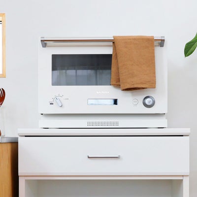 電子レンジも置ける天板耐荷重