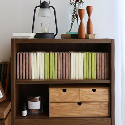 文庫本を35冊収納できます