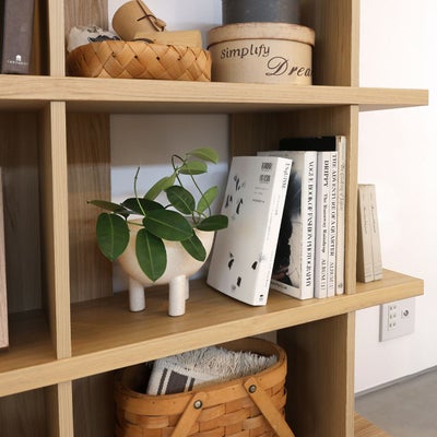 A4サイズの雑誌が収納できる高さ