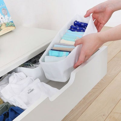 市販のグッズで仕切ってすっきり収納