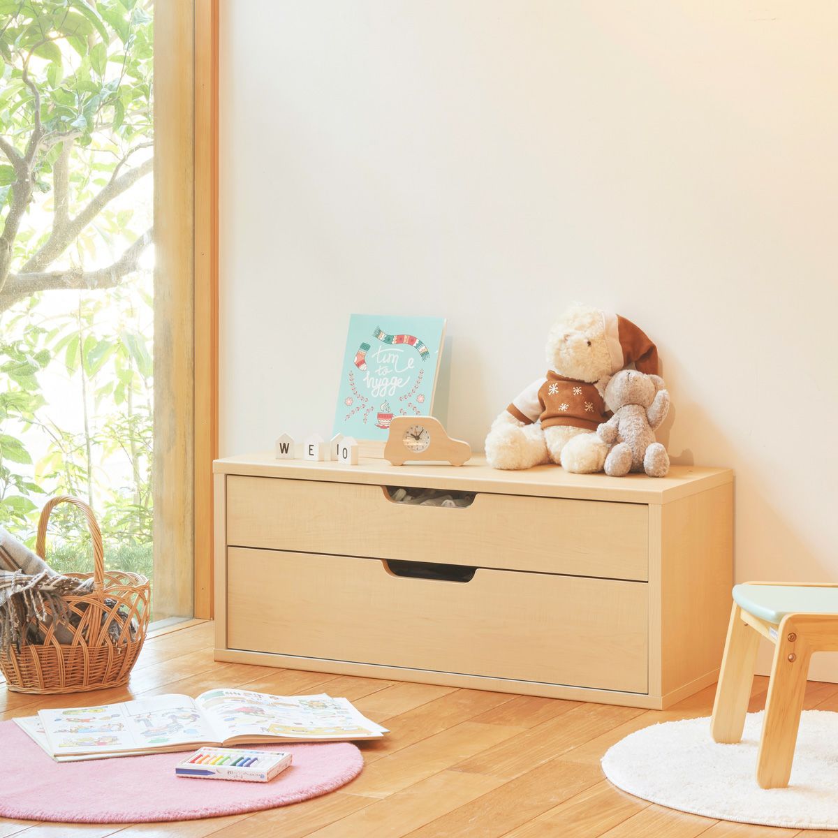 キッズ用チェスト マミハピ