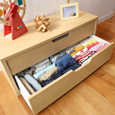 収納した服が見やすいサイズ