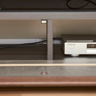 フラップ扉内の配線構造