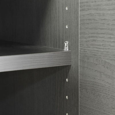 棚ストッパー付き移動棚