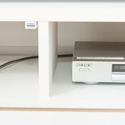 フラップ扉内の配線構造