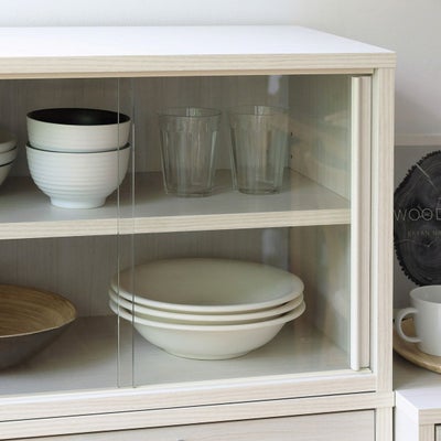 中が見える透明ガラス