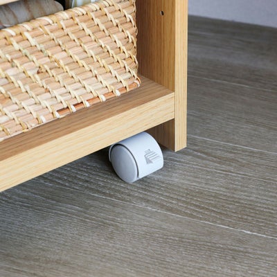 ストッパー付きキャスター