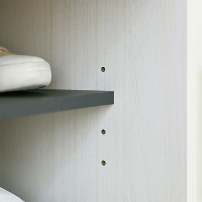 高さを調節できる移動棚