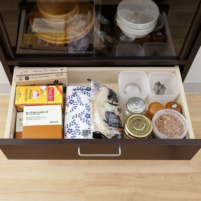 小物の収納に便利な引き出し