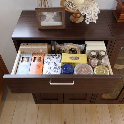 小物の収納に便利な引き出し