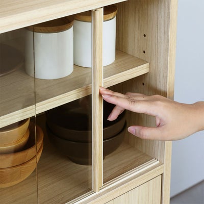 開閉に場所を取らない引き戸