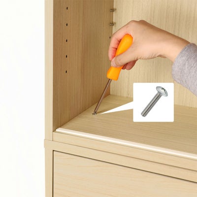 連結ネジでしっかり固定