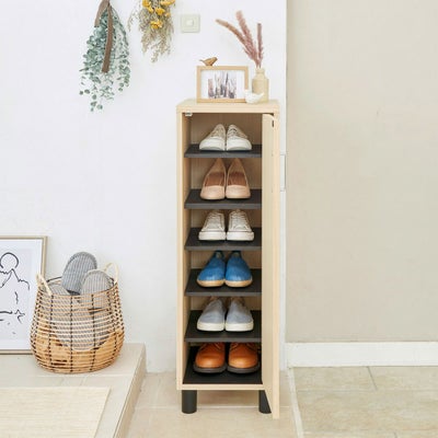 約6足の靴を収納できます