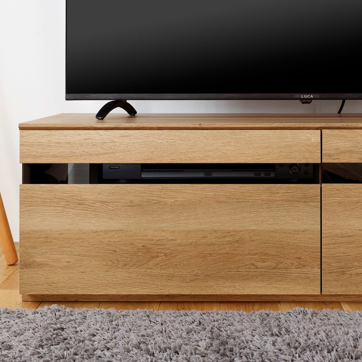 テレビ台 幅120cm 高さ37cm ナチュラルブラウン 50V型対応 TVボード