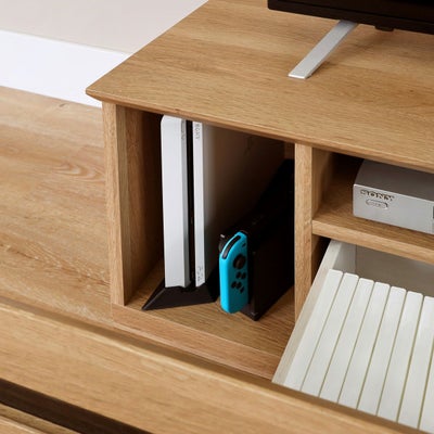 縦置きゲーム機などの収納