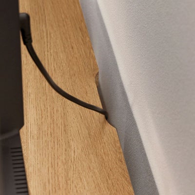 テレビなどの配線用加工