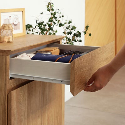 取っ手のないデザイン