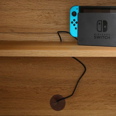 コードを通せる配線用隙間